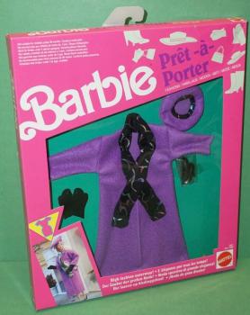 Mattel - Barbie - Prêt-à-porter - Purple Coat - Outfit